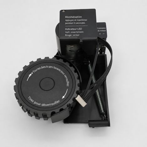 Roue motrice droite noire pour aspirateur robot M7 M8 réf 0515 160 g – Livraison gratuite