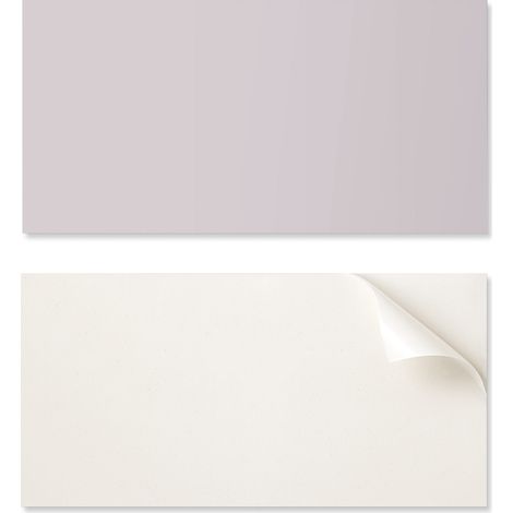 Baldosas de vinilo autoadhesivas para pasillo, color morado claro, 10x40x20 cm