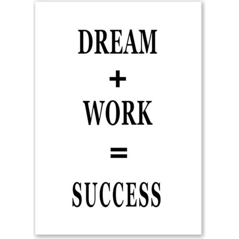 Tableau Toile Citation Motivationnelle Décoration Murale Intérieure Salon Bureau Chambre - 1 Pièce (1/5)