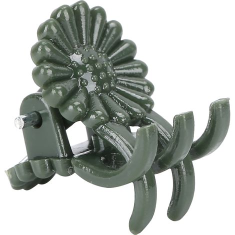 Pinces de fixation épaisses en forme de fleur pour plantes de jardin, tiges de fleurs, 200 pièces (1/5)