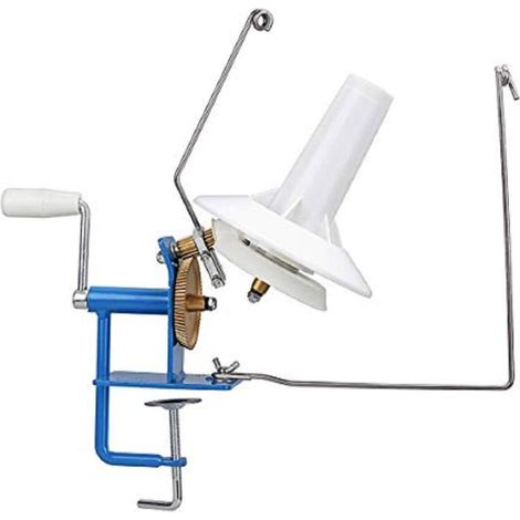 BelleRise - Bobineur à fil grand format, bobineur manuel en métal pour fibres/laine/ficelles, capacité 10 onces (1/5)