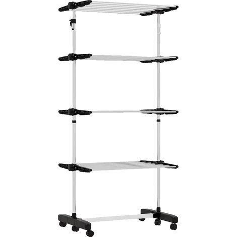 Asciugatrice pieghevole con ripiani regolabili, T1003-01-09887 (1/2)