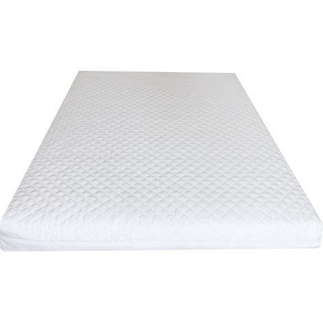 Gesteppter Matratzenbezug, weiß, 80 x 160 x 23 (1/5)