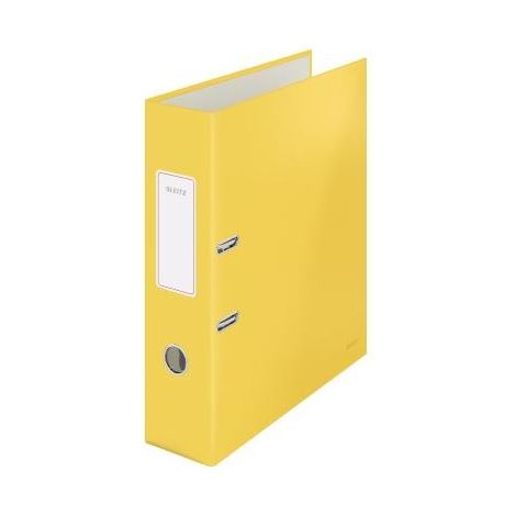 Leitz-Ordner 10610019 aus Karton, A4, gelb (1/4)