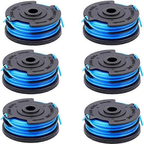 F5M 6 peças para carretéis de linha de cortador de grama GREENWORKS 2101602, 2101602A, Q1G 2900719 (1/5)