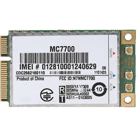 Mini-PCI-E-WLAN-Adapter, drahtlose Netzwerkkarte, WLAN 3G/4G WWAN, GPS-Modul MC7700 (1/5)