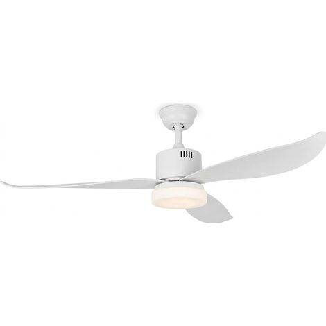 Ventilatore da soffitto Orbegozo da 132 cm con luce LED, 3 velocità, telecomando, 60 W, bianco (1/5)