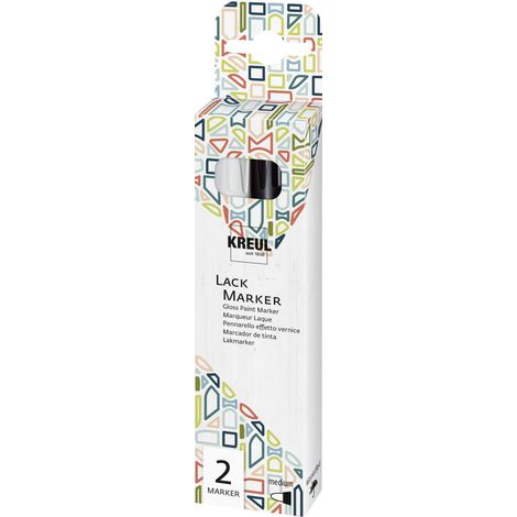 Kreul Lack Marker medium 2 Stifte Pinsel & Stifte
