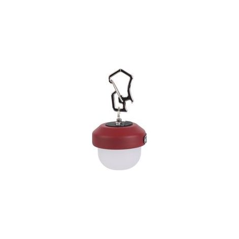 Lampe anti-moustiques d'extérieur IPX4, rechargeable par Type-C, lampe anti-moustiques LED écologique pour le camping, design en forme de pomme de pin rouge. (1/5)