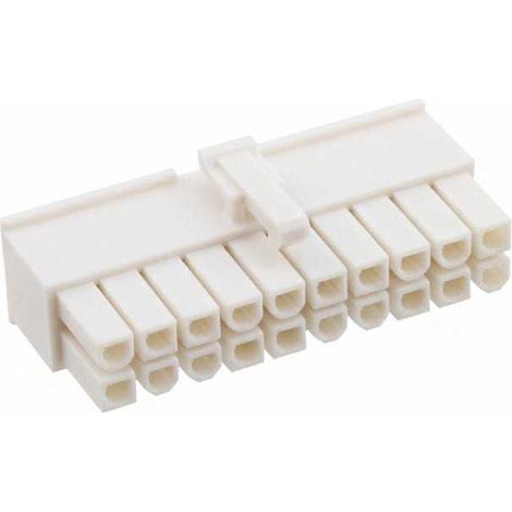 Connettore Mini Fit maschio 10X2 vie