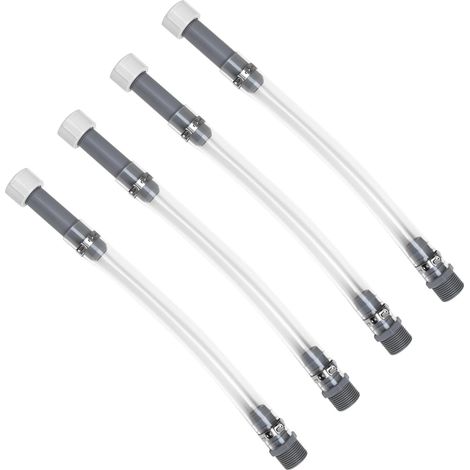 Kit di tubi flessibili per taniche di carburante da competizione – Beccuccio compatibile con taniche da 3, 5 e 5,5 galloni – Design del filtro migliorato – Confezione da 4 pezzi