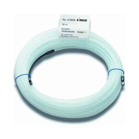 Cimco 140052 Pasacables de perlon 5 m transparente