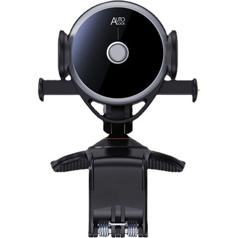 Support téléphone voiture tableau de bord support plaque stationnement rotatif 360° universel main libre (1/5)