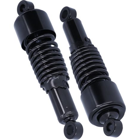 Paire d'amortisseurs de moto 10,5 pouces en acier inoxydable, suspension arrière compatible XL883 XL1200R XL1200L (1/5)