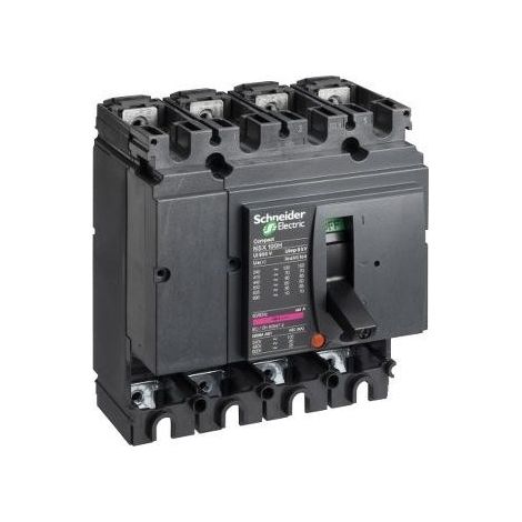 Schneider LV429015 Compact nsx100b - circuit breaker - 4p - 25ka ca
