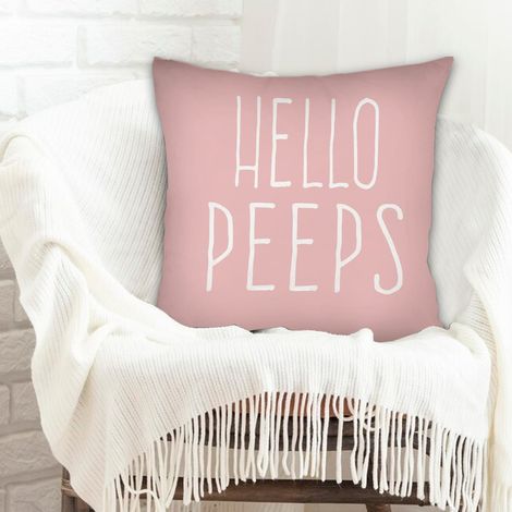 Housse de coussin carréeà fermeture éclair invisible pour chambre à coucher salon décoration de la saint-valentin