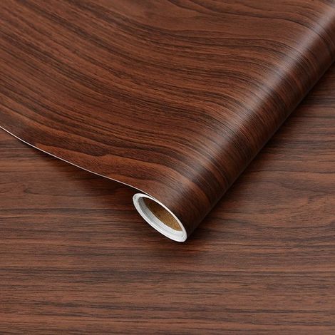 Un rotolo di carta decorativa autoadesiva, 40 cm x 5 metri, rimovibile, lavabile e impermeabile. Per cucine, mobili, uffici e porte. Colore: (1/5)