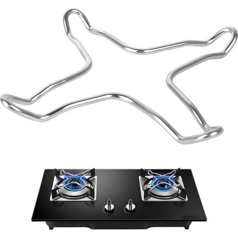 Universelle Herdhalterung, Gasdruckregler für Wok, Gasdruckregler aus Edelstahl, Wokring, Suppentopfhalterung für Gasherde, geeignet für Kaffeemaschine, Gasherd und Küche.