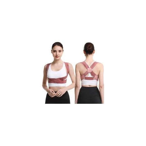 Correcteur de posture pour hommes et femmes, redresseur de dos ajustable, soutien pour la nuque, le dos et les épaules