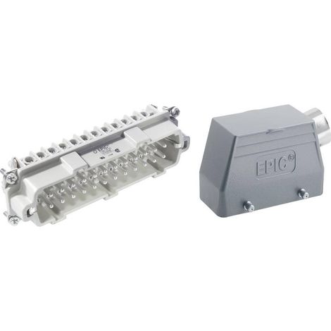 Lapp EPIC H-BE 24 conector gris eléctrico duradero (1/2)