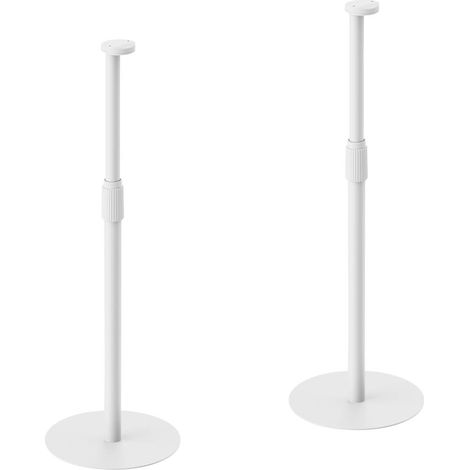 My Wall HS49WL Pied pour haut-parleur rigide, réglable en hauteur blanc 2 pc(s)