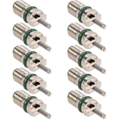 10 Stück Auto-Klimaanlagen-Ventilkernnadeln-Sortiment R134A 134a-- (1/4)