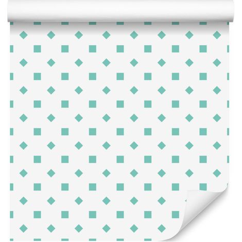 Papier peint à pois blancs, petit détail pour salon et chambre 50x1000 cm (1/5)