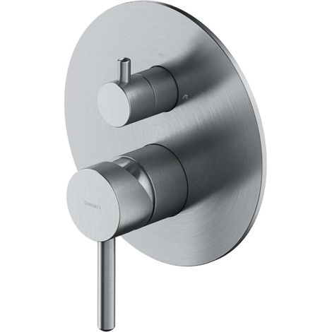 OMNIRES Y - Unterputzarmatur, für 3 Verbraucher, Nickel gebürstet Y1248RONI (1/2)