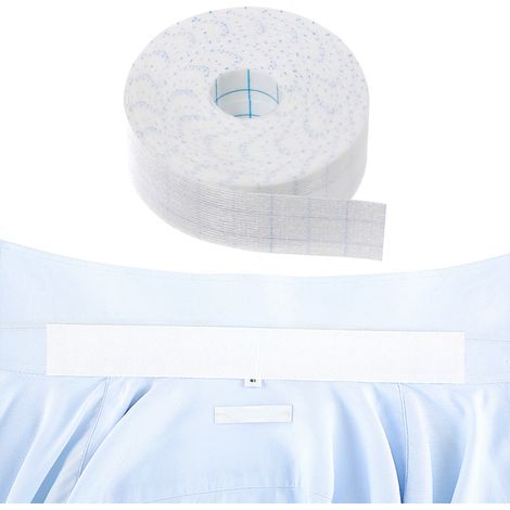 [Einweg-Nackenschutz] [Einzelpackung] [30 g] [Atmungsaktives Vliesmaterial zur Schweißabsorption und zum Schutz des Hemdkragens] (1/5)