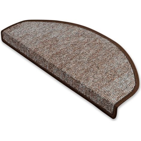 Stufenmatte York Dunkelbraun 16 23,5 x 65 cm