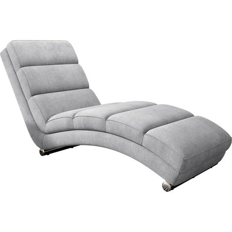 Chaise longue Comfivo Pirum, Lumo 65, 84x62x180cm, Tissu, Pieds: Plastique (1/5)