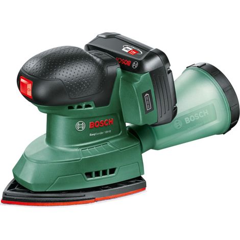 Bosch - 18V Akku-Schwingschleifer, 1x Akku 2,0 Ah Li-Ion, Ladegerät 06033E3002 (1/5)