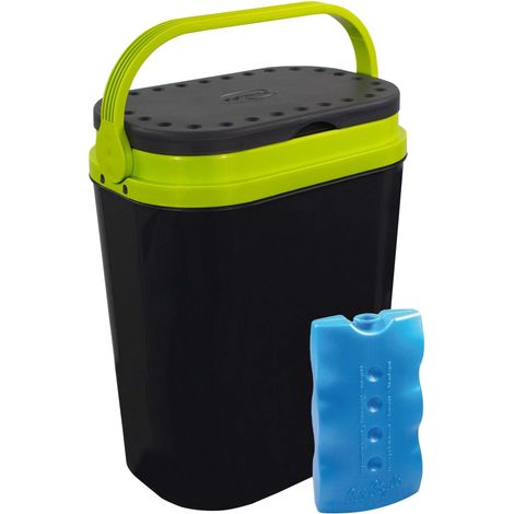 Frigo per alimenti e bevande Solaris 12 lt completo di 1 mattonella di ghiaccio da 400 gr colorazioni assortite frigorifero portatile