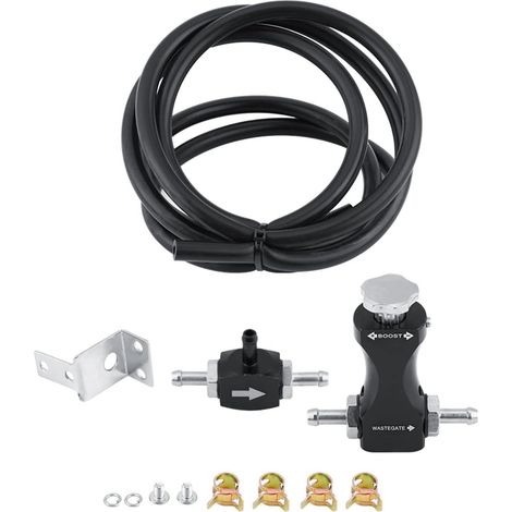 Turbocharger Accessories, Double Side Adjustable Turbo T Valve Universal Steam Wheel Boost Controller for Car (1/5)