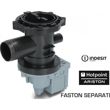 ELETTRO POMPA CON FILTRO SCARICO ACQUA LAVATRICE ARISTON INDESIT VESTEL