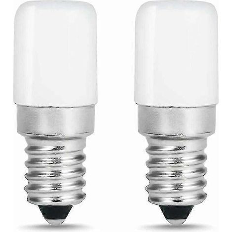 Ampoules 24V E14 6500K blanc froid (lot de 2) pour réfrigérateur, congélateur et salon. (1/4)