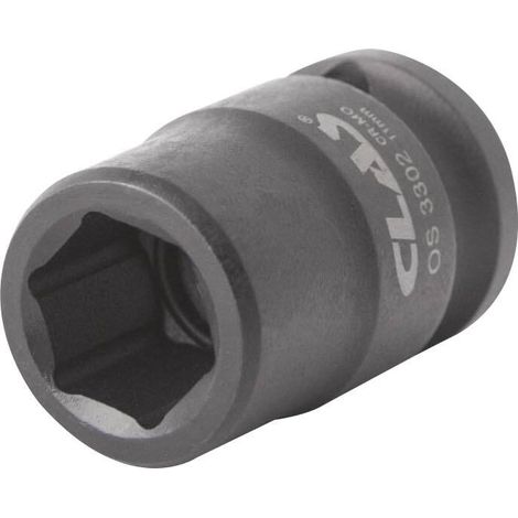 Douille choc 11mm 3/8" DIN ISO 2725-3 Cr-Mo - OS 3302 - CLAS Equipements (1/2)