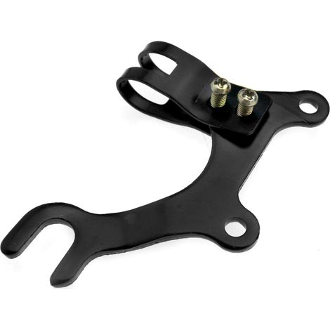 Noir 16/20 mm pour vélo de Route VTT 160 mm Frein à Disque Support Cadre Adaptateur de Montage Support, 20 mm (1/4)