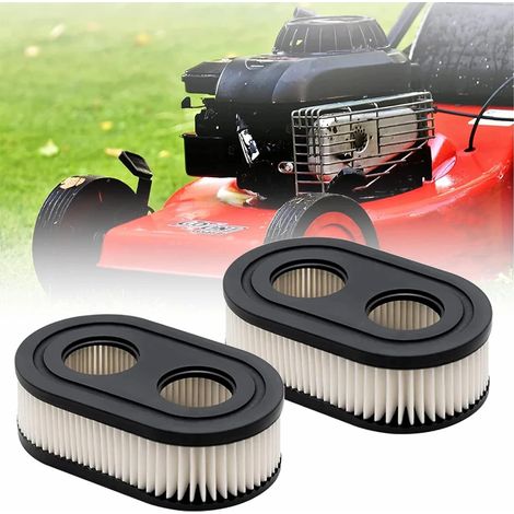 2 Pièces Filtre à Air Tondeuse à Gazon, Filtre à Air pour Briggs , Stratton 798452 et 5432 Pièces de Moteur, Filtre à Pelouse Convient pour Le Jardin (1/5)
