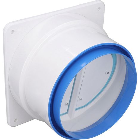 Clapet Anti-Retour Automatique pour Hotte de Cuisine, Soupape Antifouille Unidirectionnelle Ø150-180mm Conduit (1/5)