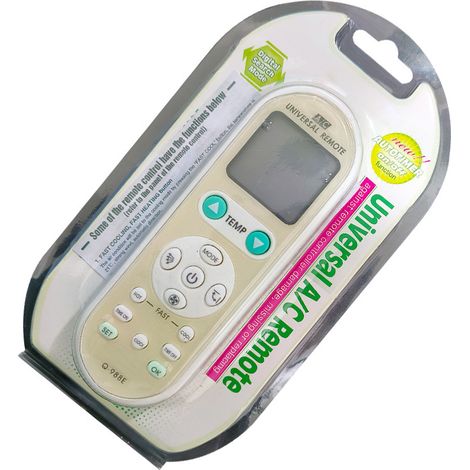 Elektronik SUPCU002 Airco, Die universelle Fernbedienung für Klimaanlagen, die einfach zu programmieren ist