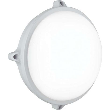 PLAFONIERA LED EVER BIANCA 15W D.17CM 4000K IP65. (1/3)