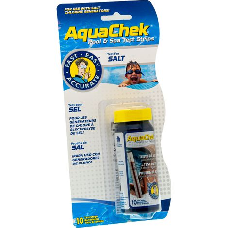 Tiras analíticas Aquachek salt blanco para niveles de sal. (1/2)