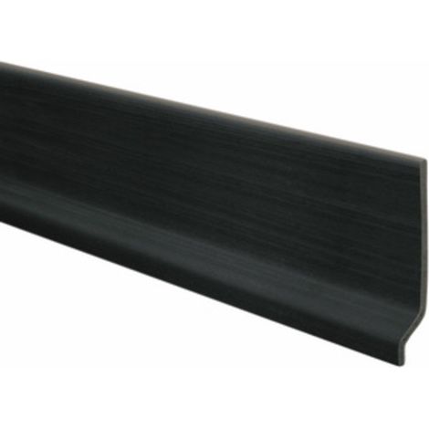BATTISCOPA 70X9 PVC ESPANSO 200 CM NERO- FORTE- 48,0 pz
