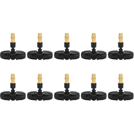 Lot de 10 buses d'arrosage en T pour tuyau d'arrosage de jardin (8/11 pouces), avec brumisateur.-AquaForge (1/5)