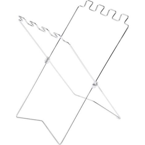 Porte-poubelle pliant support sac poubelle portable pour camping et pique-nique (1/4)