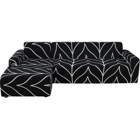 Housse de Canapé d'angle Extensible 2 Pièces 2places + 2places (1/5)