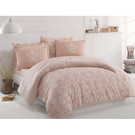 Funda nórdica, funda nórdica, ropa de cama Set Powder Blanco