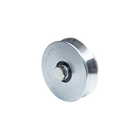 RUOTA CANCELLI GOLA V  ART.305- - mm.120x34 - 6 pezzi COMUNELLO