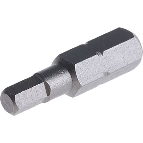 Rs Pro – Embout de vissage hexagonal 4 mm – Acier chrome vanadium – 6 pans pour vissage précis et durable – Compatible avec visseuses standards